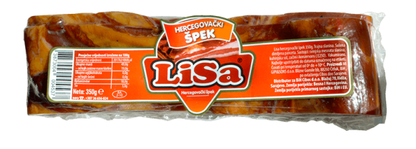 Lisa Hercegovački trajni špek 350g