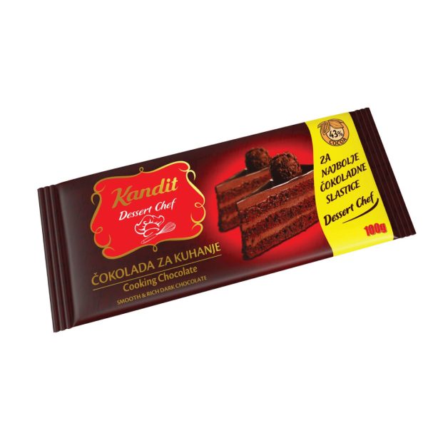 ČOKOLADA ZA KUHANJE 100gr-Kandit