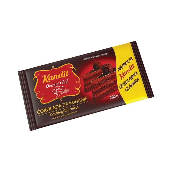 ČOKOLADA ZA KUHANJE 200gr PROMO-Kandit