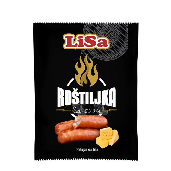 Lisa roštiljka sa sirom 360g