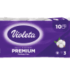 VIOLETA TOALETNI PAPIR PREMIUM PAMUK 10/1,3 SL.