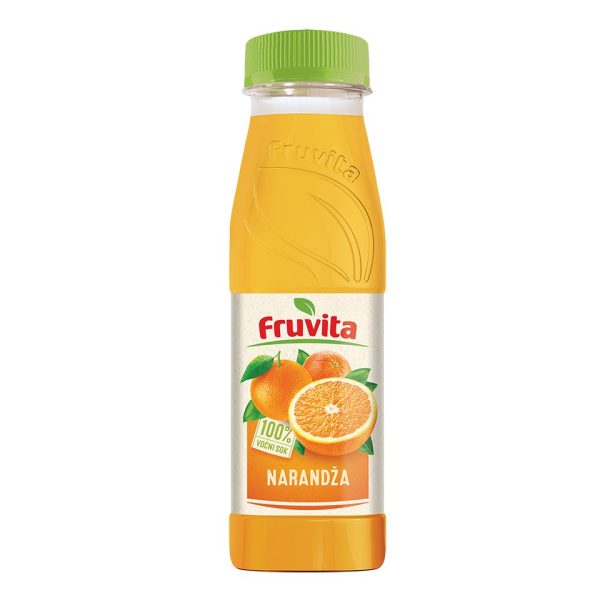 FRUVITA 100% voćni sok NARANDŽA 0.33L