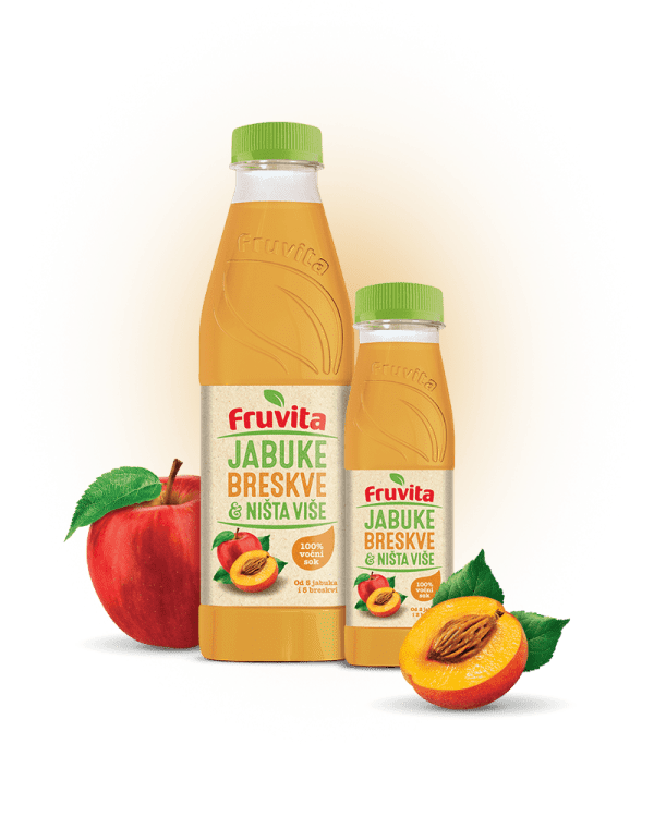 FRUVITA JABUKE, BRESKVE &  NIŠTA VIŠE 0.75L