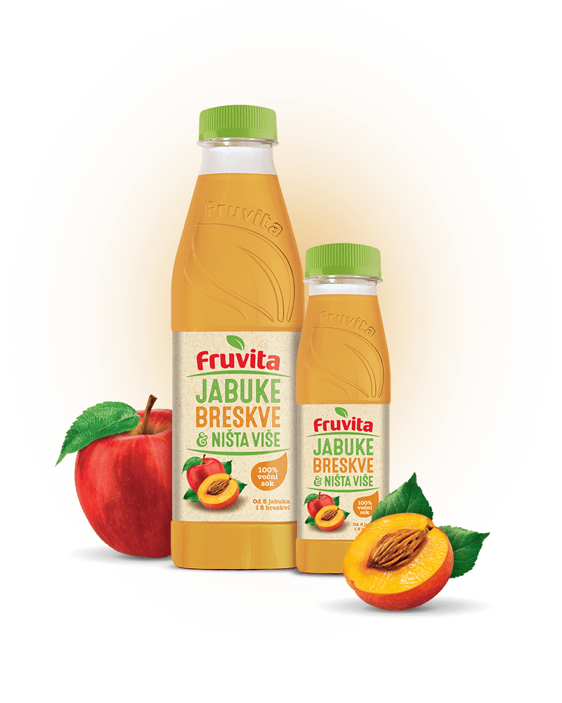 FRUVITA JABUKE, BRESKVE & NIŠTA VIŠE 0.75L - Isplati se