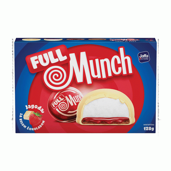 Munchmallow full jagoda 128g