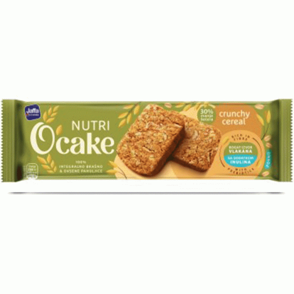 Nutri O'cake crunchy cereal 115 g