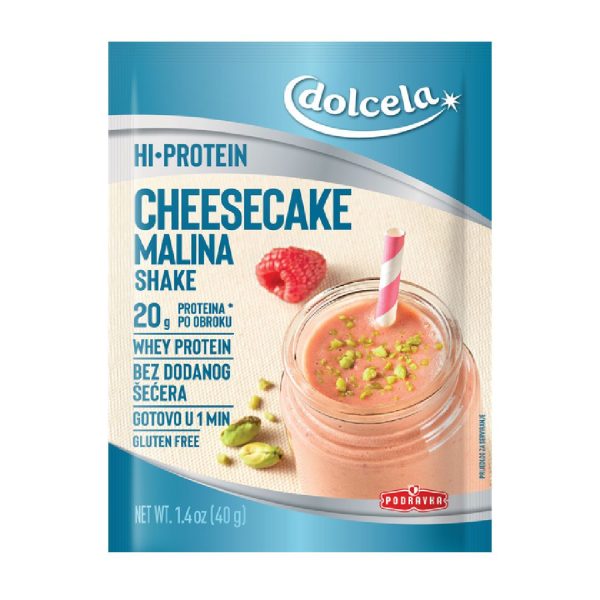 PODRAVKA DOLCELA HI PROTEIN MALINA SHAKE 40g