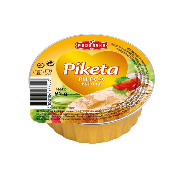 PODRAVKA PIKETA PILEĆA PAŠTETA ECO 95g