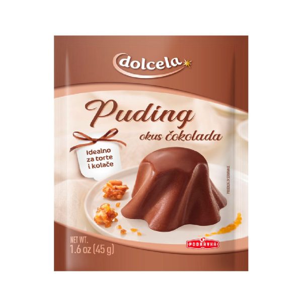 PODRAVKA DOLCELA PUDING ČOKOLADA 45 g