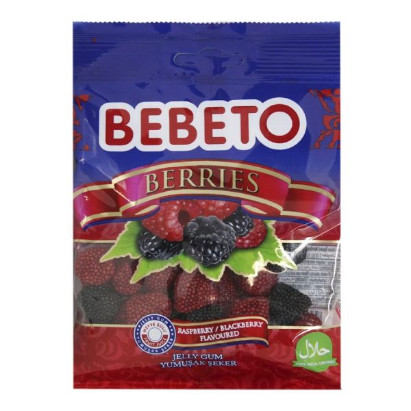 BEBETO GUMENI BOMBON 70G BERRIES