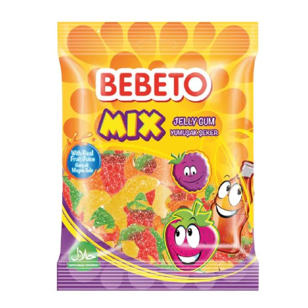 BEBETO GUMENI BOMBON 80G MIX