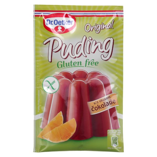 DR. OETKER.GLUTEN FREE PUDING S OKUSOM ČOKOLADE 49g