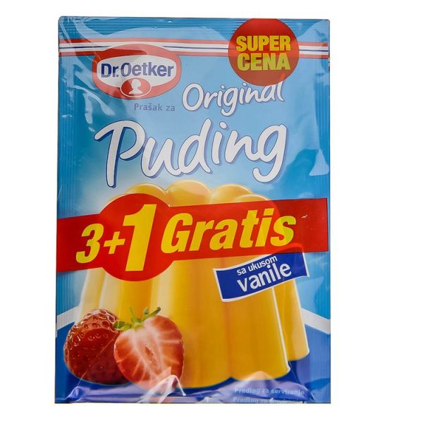 DR. OETKER.PUDING VANILIJA 3+1GRATIS 152g