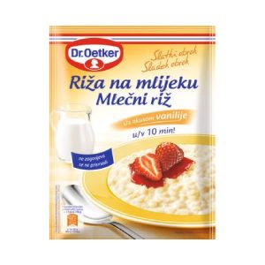 DR. OETKER.RIŽA NA MLIJEKU VANILIJA 125GR RD