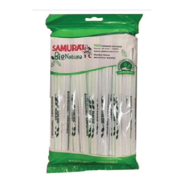 Samurai Bio Nature slamke 21cmx6mm crne