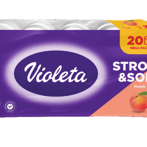 VIOLETA TOALETNI PAPIR STRONG & SOFT BRESKVA 10/1,3 SL.