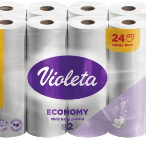 VIOLETA TOALETNI PAPIR ECONOMY 24/1,2SL.