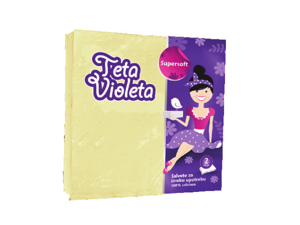 TETA VIOLETA SALVETE SUPER SOFT BEŽ 25/1,2 SL.