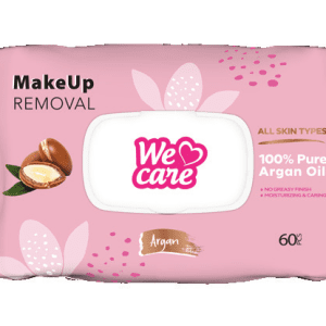 VIOLETA WE CARE VLAŽNE MARAMICE MAKE UP 100% PURE ARGAN OIL 60/1