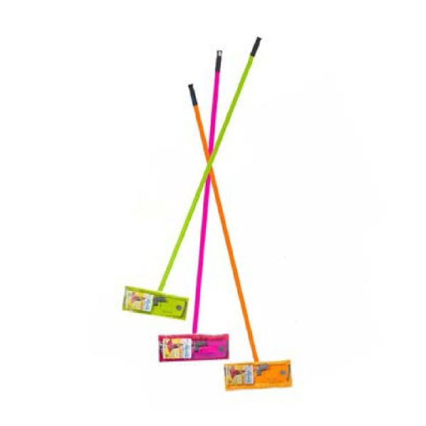 Set Aladdin plastični mop 40cm sa štapom 120cm + krpa microfibra 30x40cm