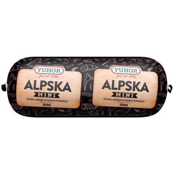 YUHOR MINI ALPSKA KOBASICA 350GR