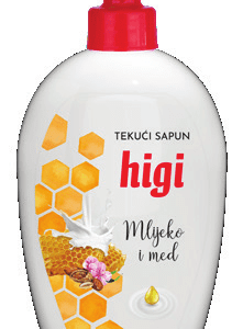 HIGI TEKUĆI SAPUN ZA RUKE MLIJEKO I MED 500 ml
