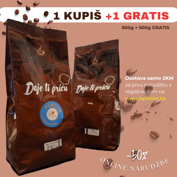 1+1 Gratis Kafa Daje ti priču 500g