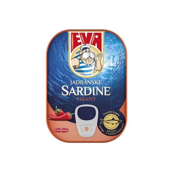 PODRAVKA EVA SARDINA PIKANT 100 g