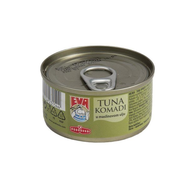 PODRAVKA EVA TUNA U MASLINOVOM ULJU 80G