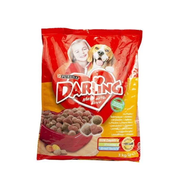 DARLING SH za pse Meso i Povrće 3kg