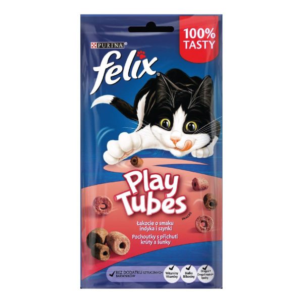 FELIX Play Tubes Puretina i Šunka 50g