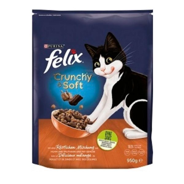 FELIX SH za mačke Piletina i Puretina 950g