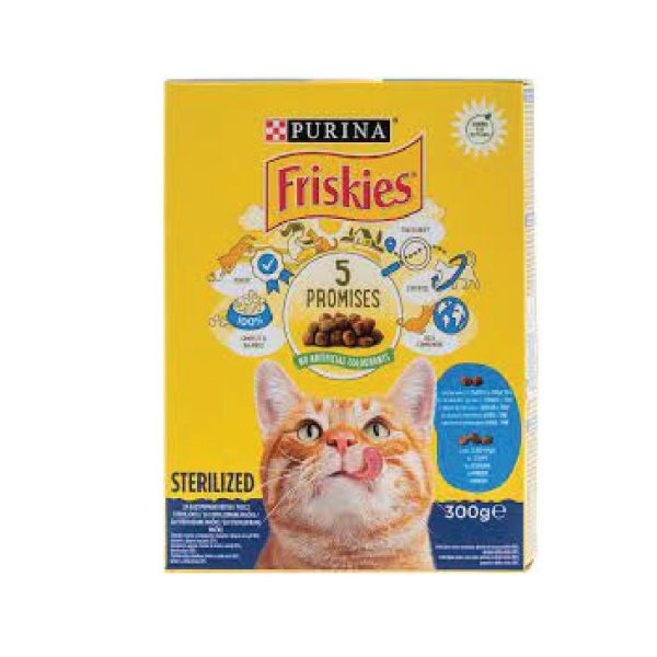 FRISKIES SH za mačke Losos i Povrće 300g