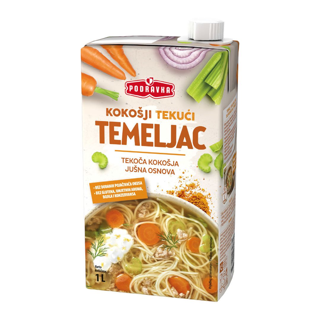 PODRAVKA KOKOŠJI TEMELJAC 1L