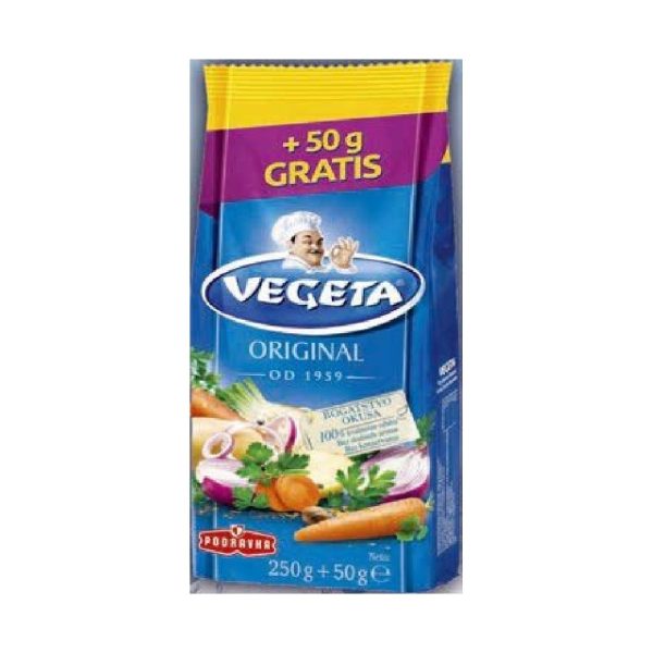 VEGETA VREĆICA 250 G+50G GRATIS