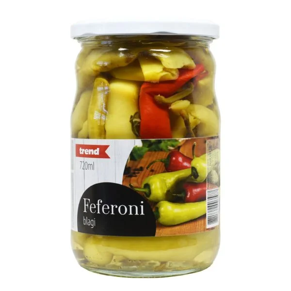 TREND PAPRIKA PEČENA CRVENA FILETI 720ml