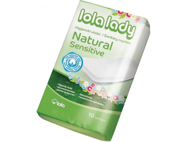 LOLA LADY Natural higijenski ulošci 10 kom