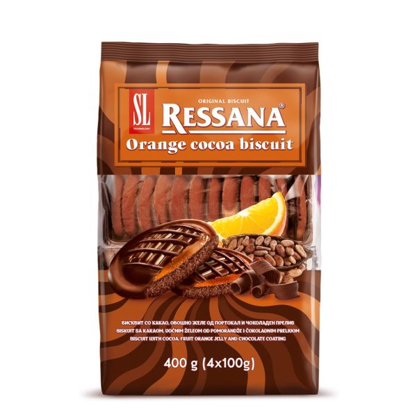 SL RESSANA ORANGE BISKVIT KAKAO 400g