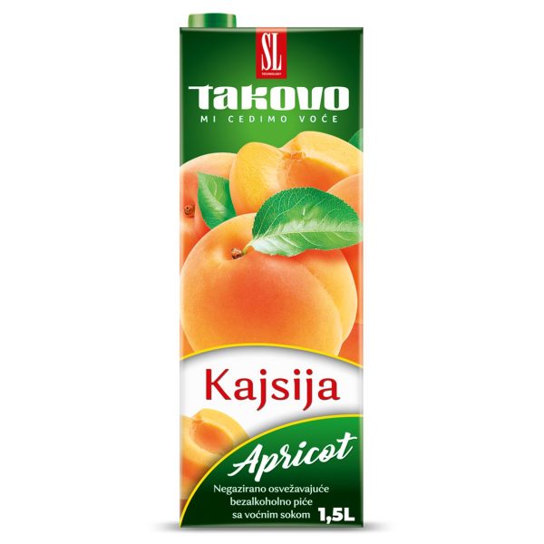 TAKOVO SOK KAJSIJA OBP 10% 1,5l