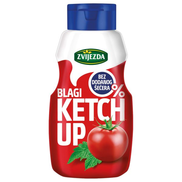 ZVIJEZDA KETCHUP BEZ DODAN. ŠEĆERA 500 G