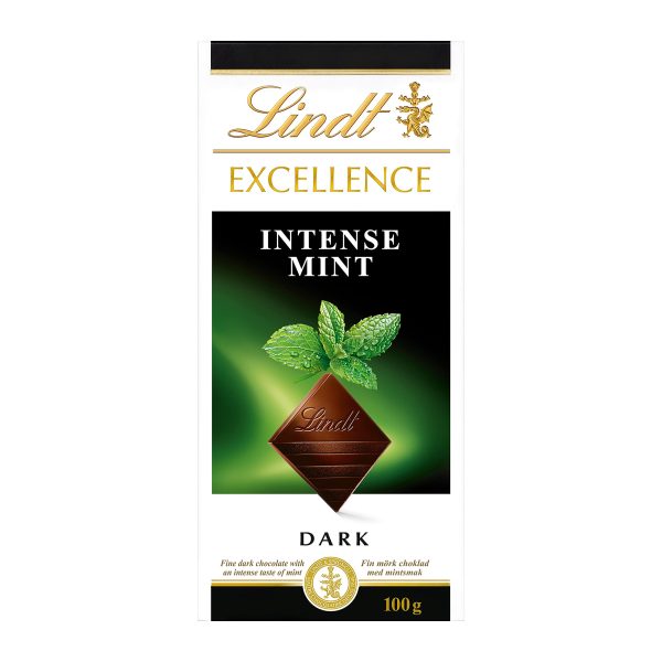 LINDTL EXC.MINT INTENSE 100G ČOKOLADA