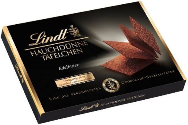 LINDT THINS DARK 125G ČOKOLADA