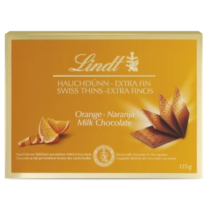 LINDT THINS DARK 125G ČOKOLADA