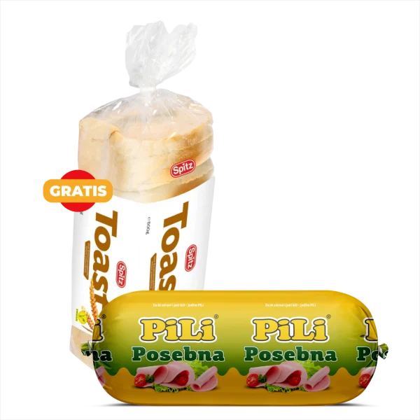 Pili Posebna 500g + GRATIS Spitz tost 500g