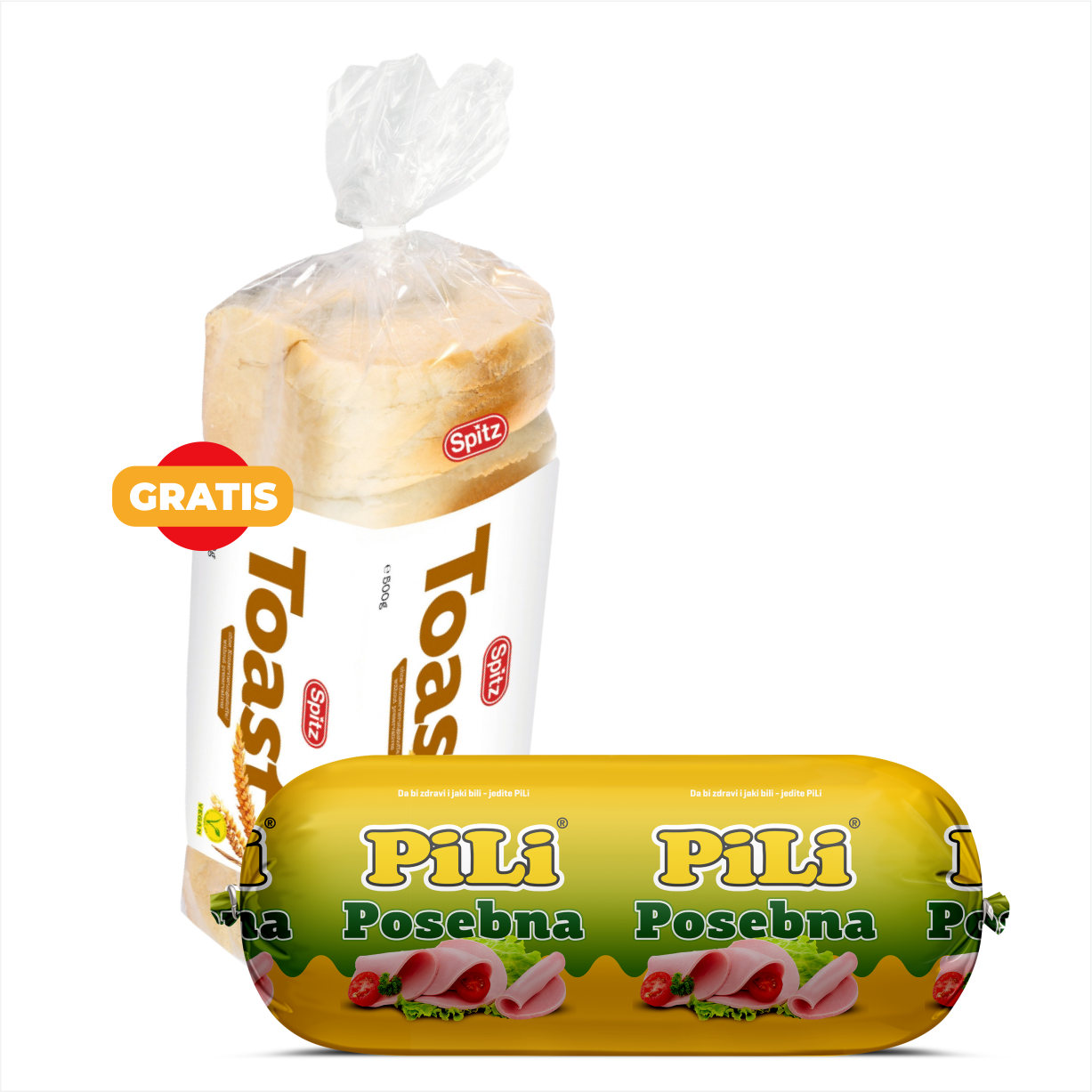 Pili Posebna 500g + GRATIS Spitz tost 500g