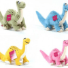 4411D DINOSAUR PLIŠ DIPLODOCUS 90 cm ŽUTI