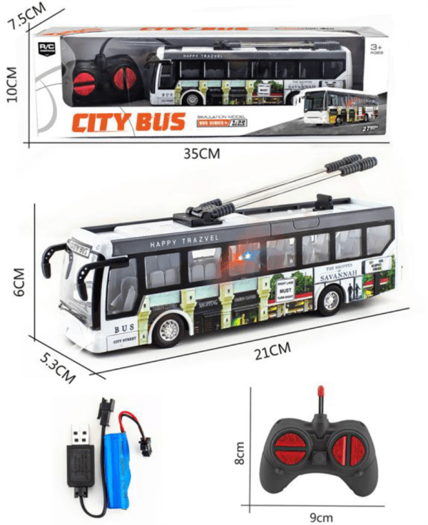 MKP705214 AUTOBUS NA DALJINSKO UPRAVLJANJE 21x6 cm