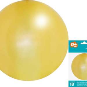 KR-18ZL  BALON KRISTALNO ZLATNI 45cm