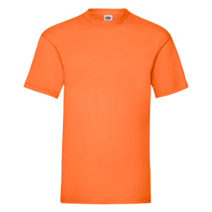 MAJICA T-SHIRT FRUIT OF THE LOOM ORANGE M vel, 165 g