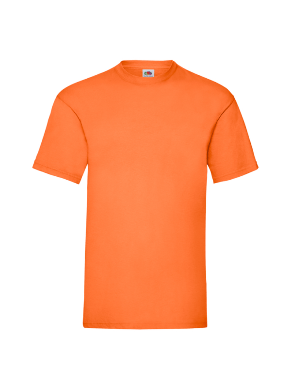 MAJICA T-SHIRT FRUIT OF THE LOOM ORANGE L vel, 165g